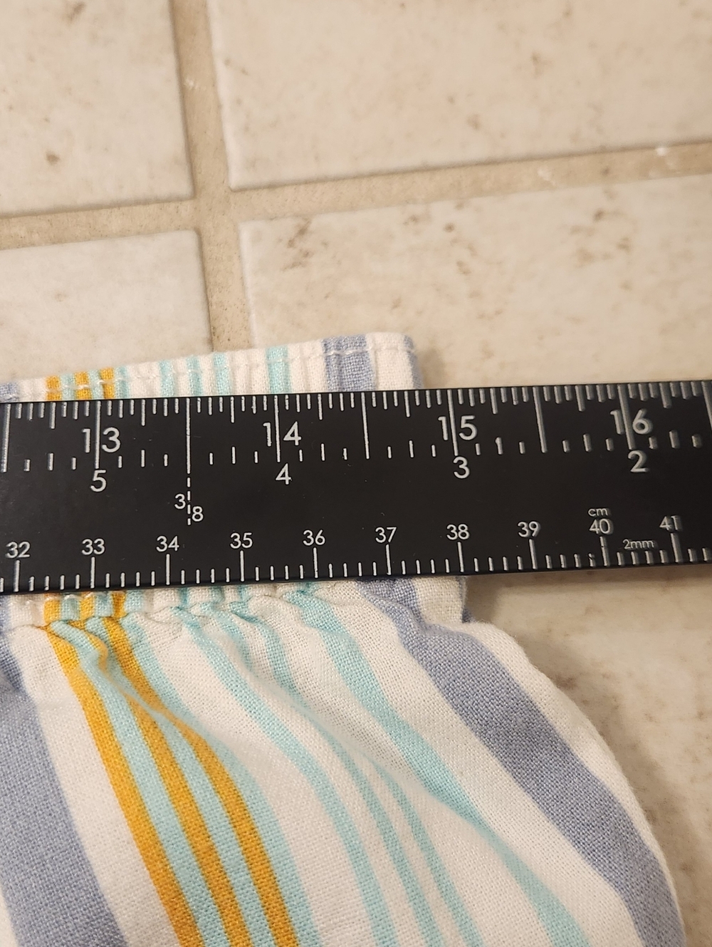 Womens Serra Shorts Comfy Lounge‎ Size M Striped Multicolor #II1375 - Picture 5 of 5